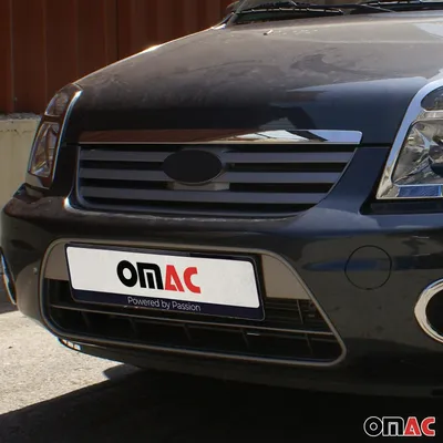 Produktbild von Motorhaube Chromleiste Frontleiste für Ford Connect 2009-2014 Edelstahl Silber