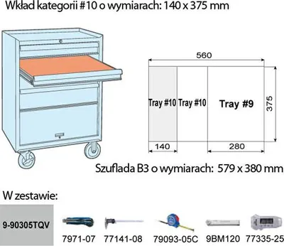 Zdjęcie produktu dla Kt Wkład Do Wózka 5Cz...
