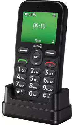 Produktbild von Doro Leva E10, GroЯtastenhandy, 4G, schwarz