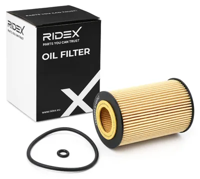 Produktbild von Ölfilter RIDEX 7O0116 Filtereinsatz für VW Golf VII Schrägheck (5G1, BQ1, BE1, BE2) Passat Variant (3G5, CB5) für AUDI A4 Avant (8K5, B8) A6 Avant
