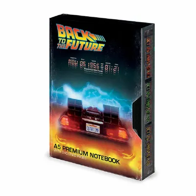 Produktbild von Back to the Future VHS premium A5 notebook