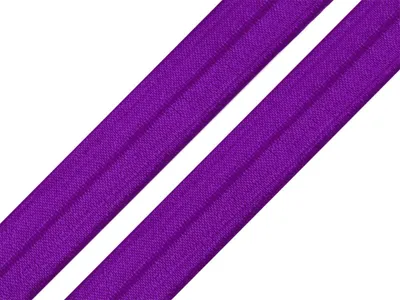 Produktbild von 1m Falzgummi 20mm Faltgummi elastisches Einfassband Saumband Farbwahl
