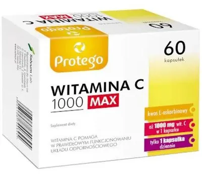 Productafbeelding van Protego Vitamine C 1000 Max Immuunversterker, 60 capsules