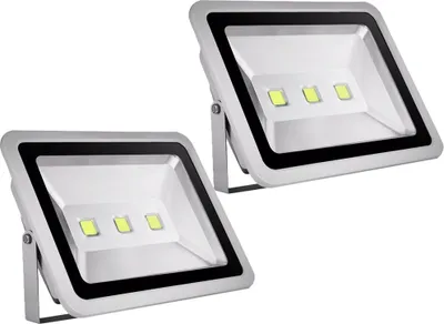 Produktbild von Greenmigo 2X 150W LED Fluter Außen Kaltweiß Flutlicht Strahler Scheinwerfer IP65 Baustrahler Leuchtmittel Strahler