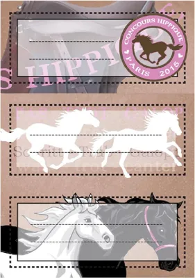 Produktbild von HERMA 5526, Mehrfarbig, Rechteck, Permanent, Papier, 3 Stück(e), 2 Blätter