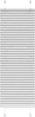 Obrázok produktu pre plisovaná roleta svetlosivá 50x100 cm šírka látky 49,4 cm