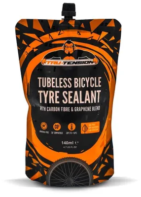 Obrázok produktu pre Tru-tension 140 ml tesniaci prostriedok pre bezdušové pneumatiky, oranžový  Oranžový, univerzálna veľkosť
