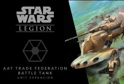 Image de Star Wars: Legion – Extension de l'unité de char de bataille AAT de la Fédération du Commerce