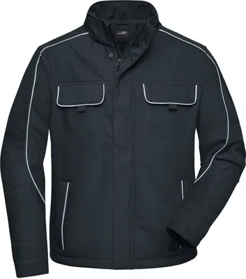 Produktbild von Workwear Softshell Jacket - SOLID - carbon, Gr. XL