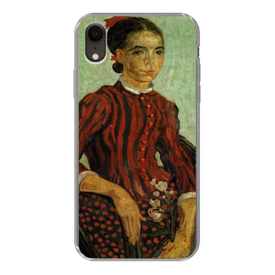 Produktbild von MuchoWow® Handyhülle Schutzhülle Hülle für iPhone XR La Mousmé - Vincent van Gogh Silikon Softcase Handy Hülle - Schutzdeckel