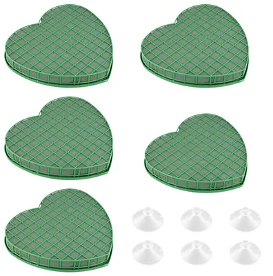 Immagine prodotto di Set di 5 spugne a forma di cuore per fiori