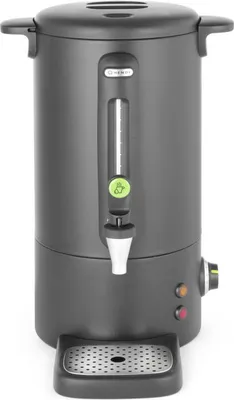 Image de HENDI Chauffe-boissons noir mat - Design by Bronwasser, 16L, Noir, 220-240V/1650W, 357x380x(H)502mm