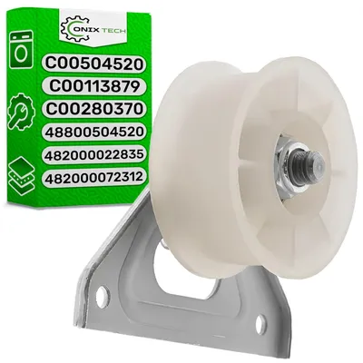 Spanrolle für Wäschetrocknerriemen C00504520 passend für Indesit u.a.