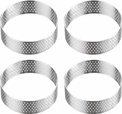 Zdjęcie produktu dla Westmark 4 ramki do tarteletek, okrągłe, Ø 6 cm, 340022E3