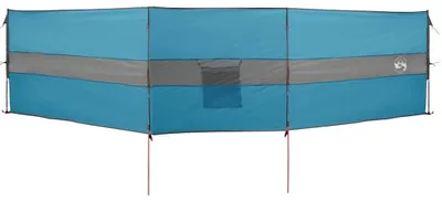 Zdjęcie produktu dla vidaXL Parawan kempingowy niebieski 490x123 cm Wodoodporny