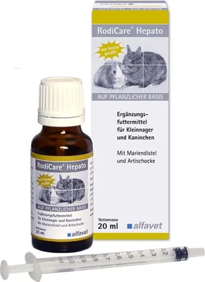 Produktbild von Alfavet RodiCare Hepato 20 ml | Leberstoffwechsel bei Nagern