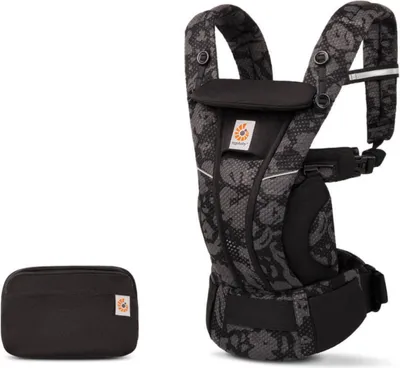 Produktbild von Ergobaby Omni Breeze Babytrage - Onyx Blooms