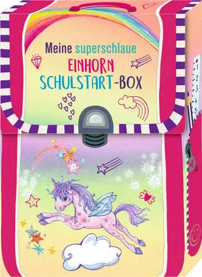 Produktbild von Meine superschlaue Einhorn Schulstart-Box (Einhorn-Paradies)
