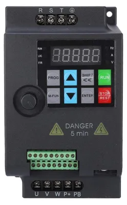 Produktbild von 1.5KW Frequenzumrichter - Geschwindigkeitsregler - Kompakt und leistungsstark - 380VAC