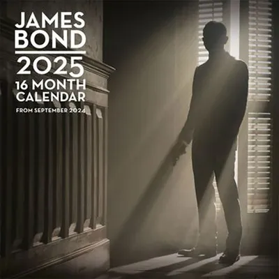 Zdjęcie produktu dla Kalendarz broszurowy James Bond 2025 30X30