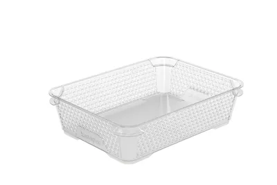 Produktbild von keeeper Stapelkörbchen "mirko" DIN A5 transparent