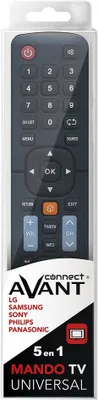 Produktbild von Avant Connect Av1112 Universal-tv-fernbedienung Durchsichtig  Durchsichtig One Size
