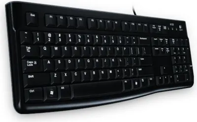 Immagine prodotto di Logitech K120 Tastiera USB QWERTZ Tedesco Nero