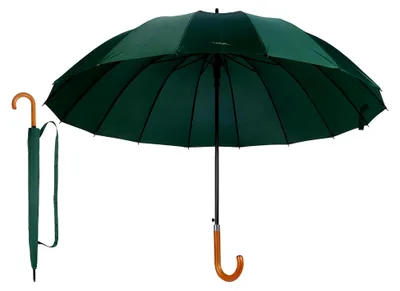 Produktbild von XXL-Regenschirm für 2 Personen, sturmfest und windsicher, 16 Rippen