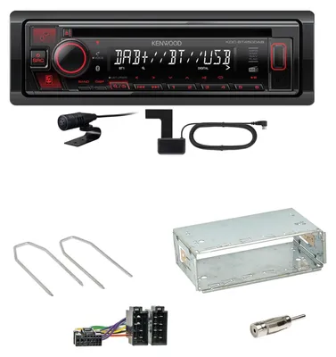 Produktbild von Kenwood KDC-BT450DAB Bluetooth DAB CD Einbauset für Renault Kangoo KC Laguna 1 2