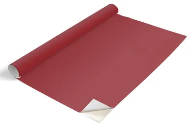 Zdjęcie produktu dla Folia meblowa Tulup – folia samoprzylepna do mebli – folia samoprzylepna 65 x 130 cm – folia meblowa do szaf – folia do mebli – folia meblowa do kuchni – wodoodporna – zmywalna – samoprzylepna – bez pęcherzyków powietrza – kolor bordowy