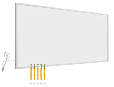 Infrarot-Heizpaneel 700 W, Wandmontage, 122x62 cm, Weiß