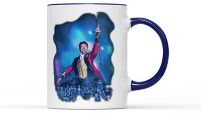 Film-Tasse The Greatest Showman, Blau, 325 ml, Keramik