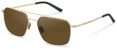 Produktbild von Porsche Design P8970 Gold 61/17/150 Herren Sonnenbrillen