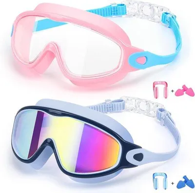 Produktbild von Kinder-Schwimmbrille Anti-Fog für Mädchen und Jungen 3-15 Jahre