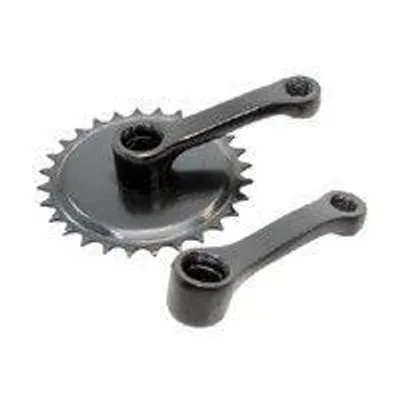 Produktbild von HZB-Kurbel 28 Tands 102 mm Kurbellänge Black1828102-STZW