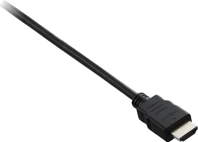 Produktbild von V7 High Speed HDMI (m/m) Kabel mit Thin Ethernet 2m - Schwarz - HDMI Kabel (2m, HDMI Typ A (Standard), HDMI Typ A (Standard), Schwarz)