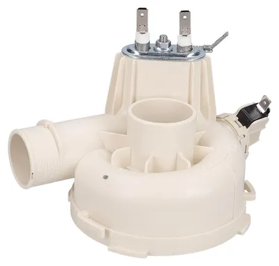 Immagine prodotto di easyPART compatibile con 17476000007431 Midea: riscaldatore con testa pompa per lavastoviglie