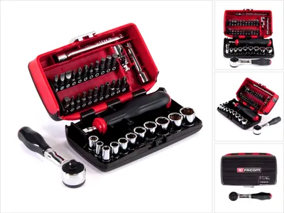 Produktbild von FACOM R.360NANO 38tlg. Steckschlüssel-Set 1/4" 6-Kant