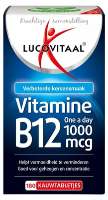 Produktbild von Vitamin B12 1000 mcg 180 Tabletten