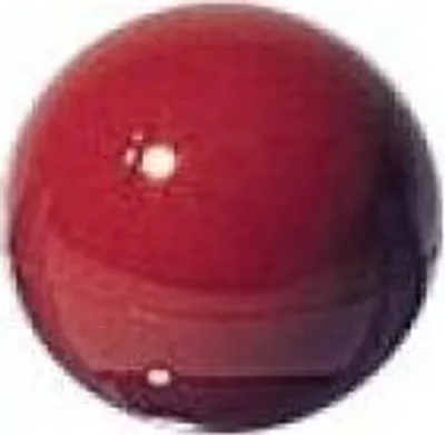 A single red marble.
