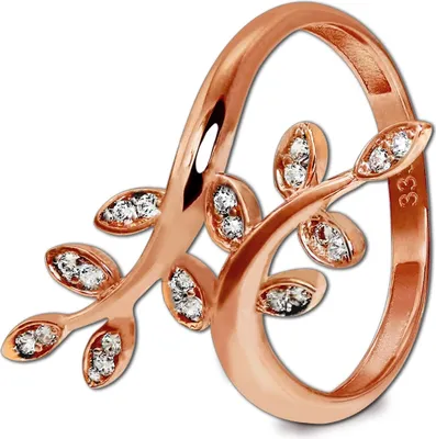 Produktbild von GoldDream Ring Damen Gr. 56 Ranke 333er Rosegold rosegold Ringschmuck D2GDR515E56