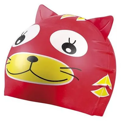 Produktbild von Beco Kinder Badekappe Katze | Rot