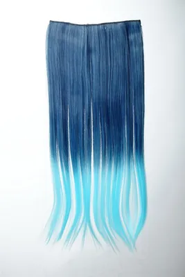 Produktbild von WIG ME UP 5 Clips Clip-In Extension Ombre Blau YZF-3179P-T4027TTF2513