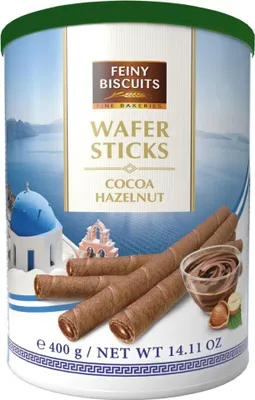 Produktbild von Feiny Biscuits Wafer Sticks Cocoa Hazelnut 400g