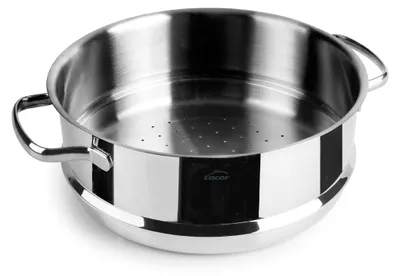 Produktbild von Lacor 32524 – Basic Couscous, Edelstahl 18/10, Dampfkocher und Dampf...