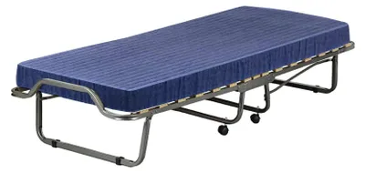 Produktbild von Klappbett Dabambil, Feldbett mit 15 Latten, inklusive Matratze, platzsparendes Kinderbett, 100 % Italy, 80 x 190 x 39 cm, Schutzhülle auf Anfrage