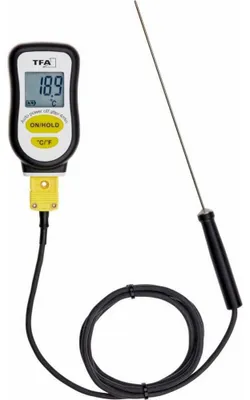 Obrázek produktu pro TFA - Digitales Sous-Vide Thermometer 14.1552.01 - schwarz
