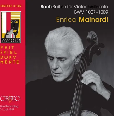 Produktbild von Mainardi, E: Cellosuiten 1-3 BWV 1007-1009