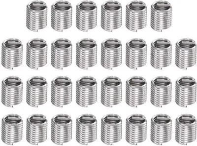 Immagine prodotto di Inserti in filo spiralato di acciaio inossidabile 1/4-20 UNC 12,7 mm, 30 pezzi