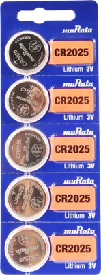 Produktbild von Murata Lithium Zellen im 5er Blister, CR1216 - CR2450
